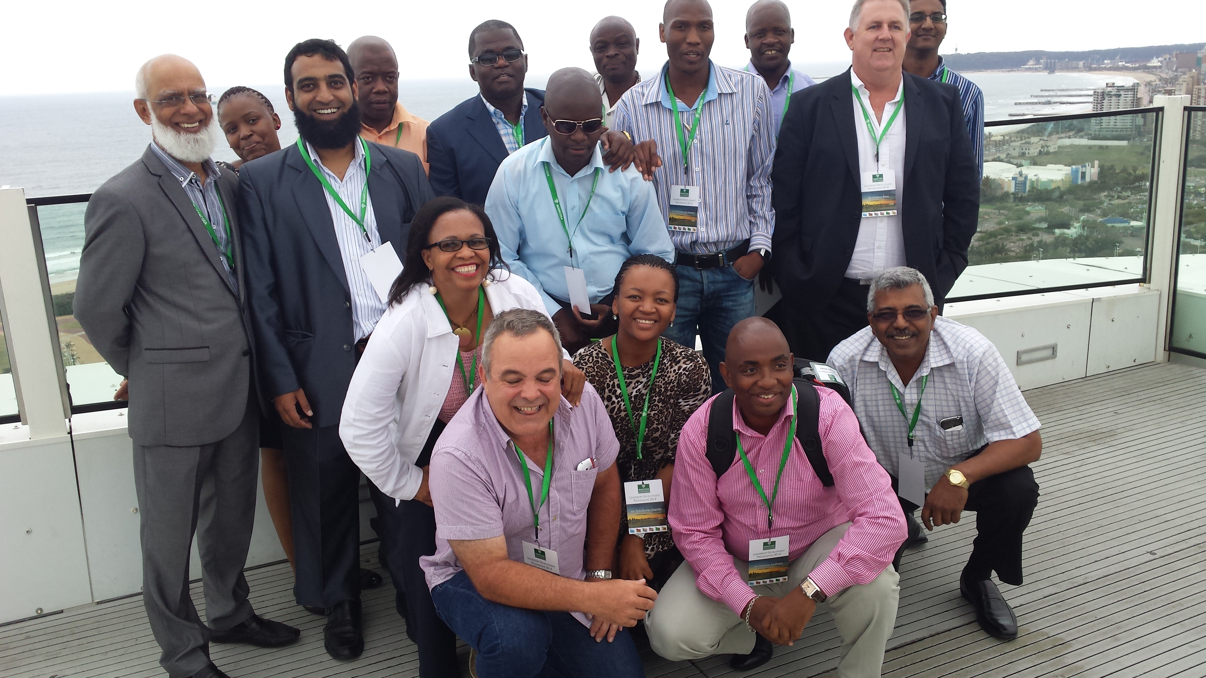 At Moses Mabhida Stadium Durban